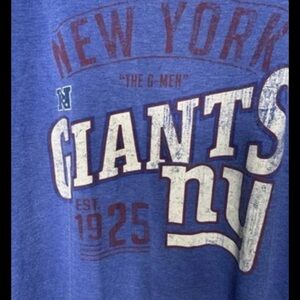 NFL Blue New York Giants Short Sleeve Tee 044